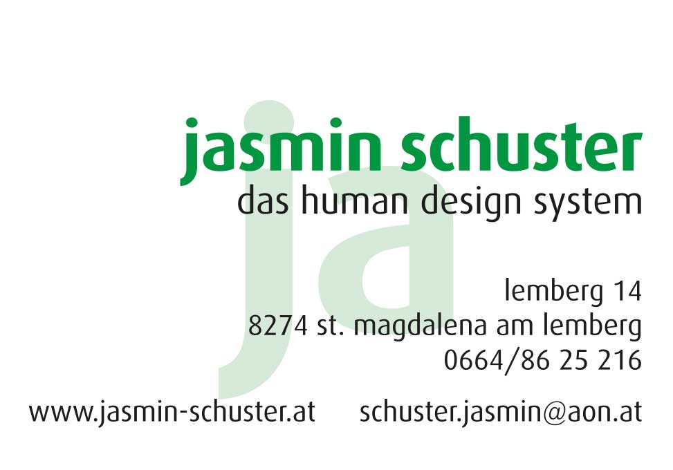 JAsmin Schuster, Human Design Analytikerin, Lehrerin, Pädagogin